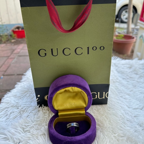 Brand New Men’s Gucci Ring Size 11 - Picture 1 of 5